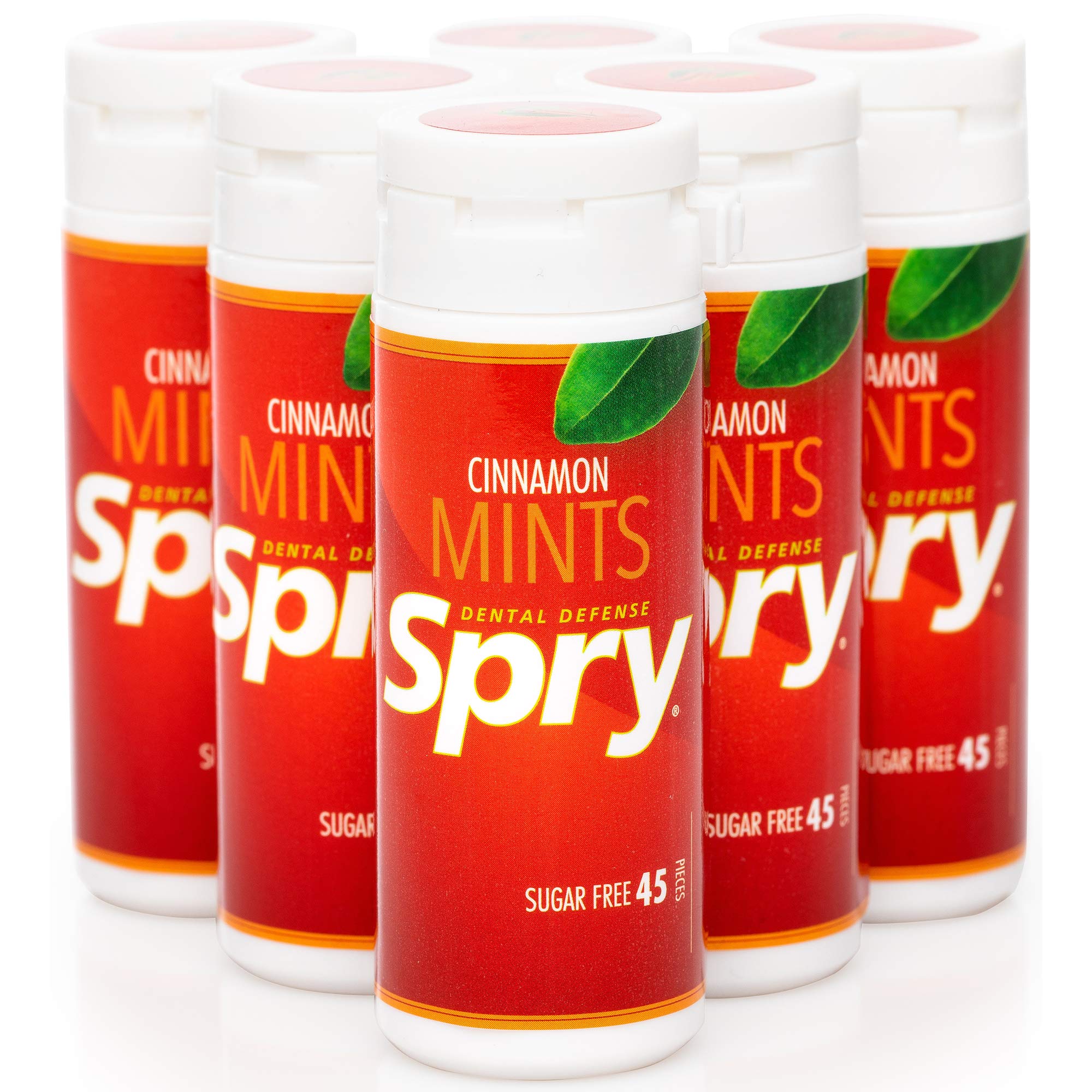 Amazon.com: Spry Xylitol Breath Mints Sugar Free, Cinnamon, 45